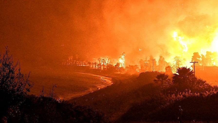 Greece: Rhodes Island Continues To Burn Amid Country's Worst Heatwave Crisis