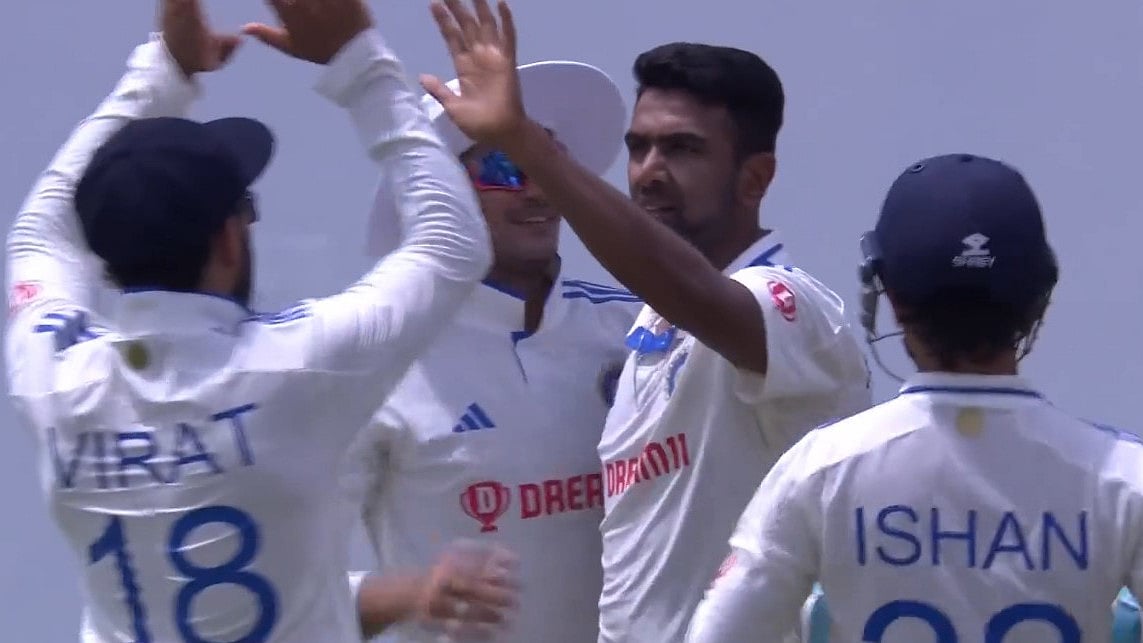 WATCH: R Ashwin Castles Tagenarine Chanderpaul To Break Anil Kumble's Long-Standing Indian Record