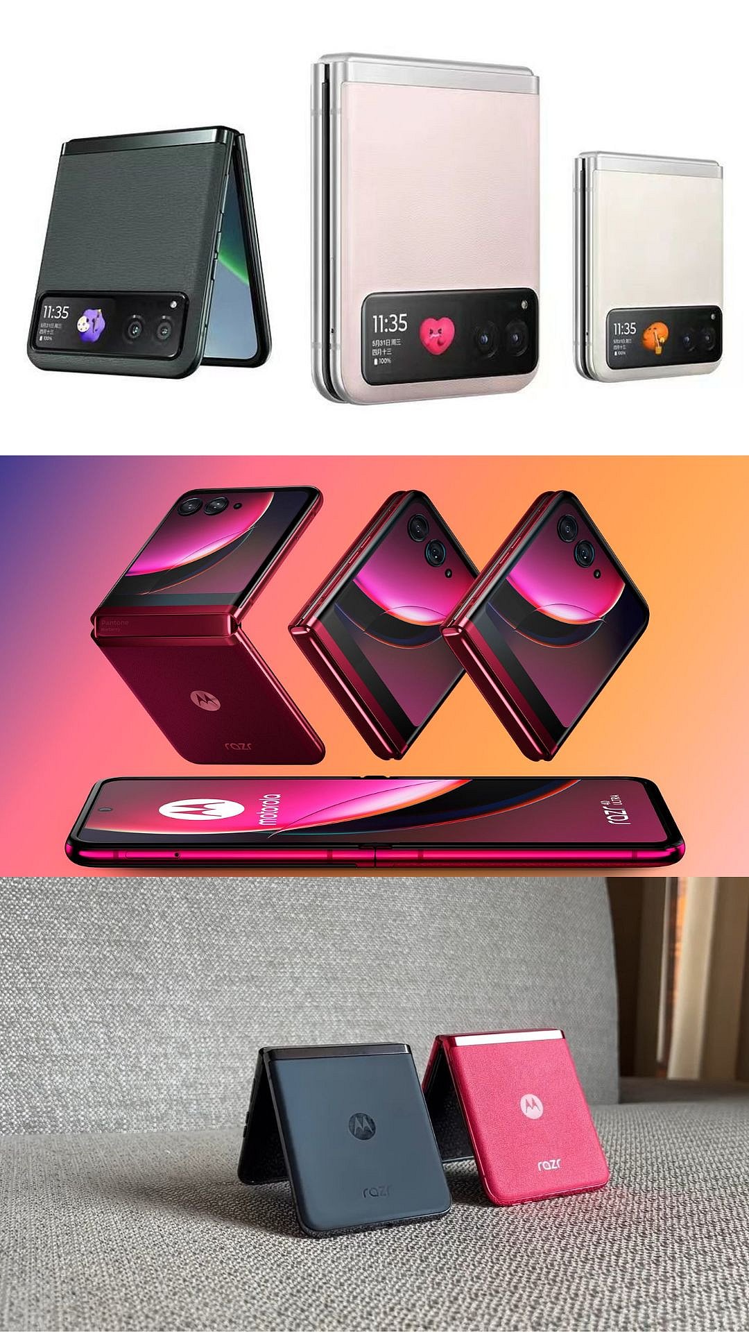 Motorola Launches New Flip-Style Foldable Phones; Razr 40 Ultra, Razr ...