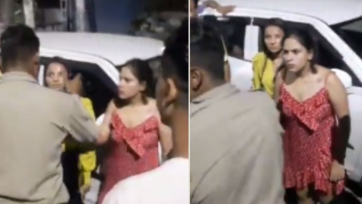UP News: Drunk Women Create Ruckus At Saharanpur Market, Verbally Abuse Police Officer 