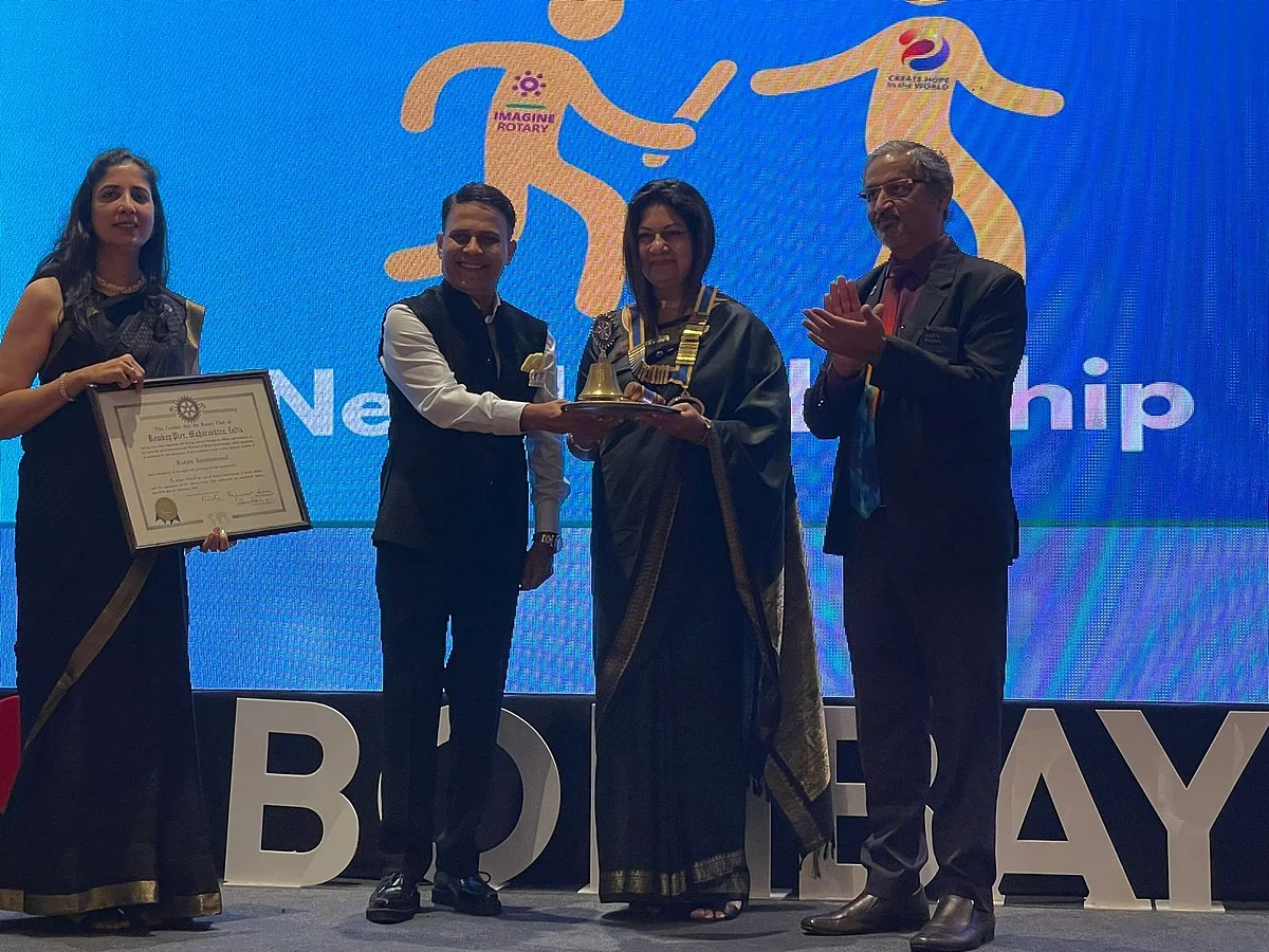 Mayuri Bhasin the new President of Rotary Club of Bombay Pier