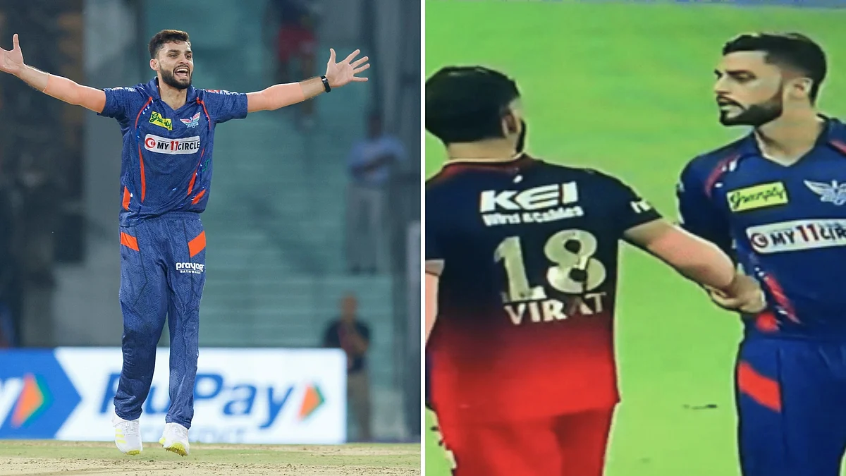 Naveen-ul-Haq had a verbal spat with Virat Kohli. | (Credits: Twitter)