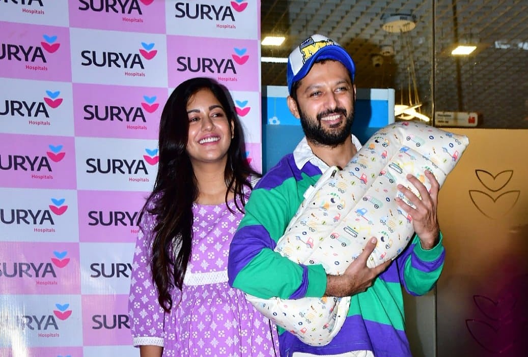 Ishita Dutta, Vatsal Sheth Make First Appearance With Baby Boy
