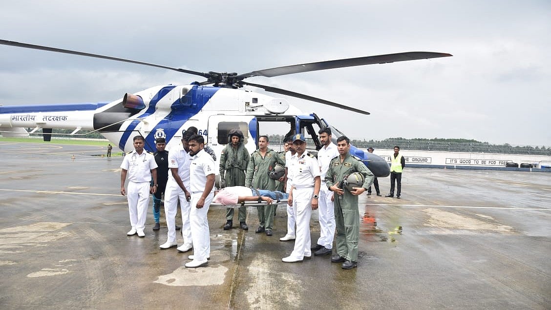 Medical evacuation of ailing Indian crew from MT Global Star 110 NM from Kochi