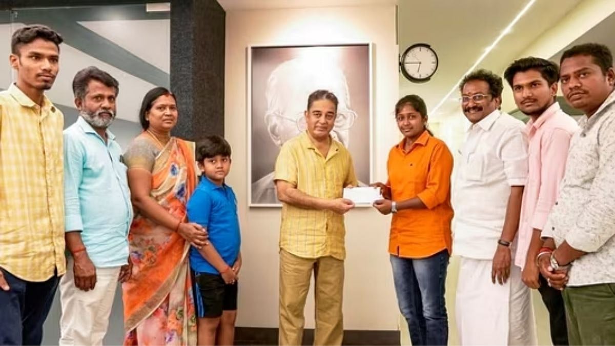Kamal Haasan Gifts Brand New Car To Coimbatore Woman Bus Driver Who Quit Job Over Ticketing DMK's Kanimozhi