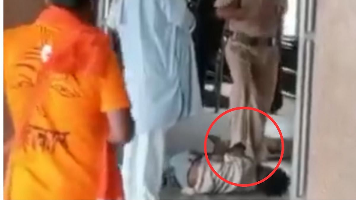 On Camera: RPF Cop Kicks, Brutally Beats Child Sleeping At Railway Station In UP's Ballia; Suspended