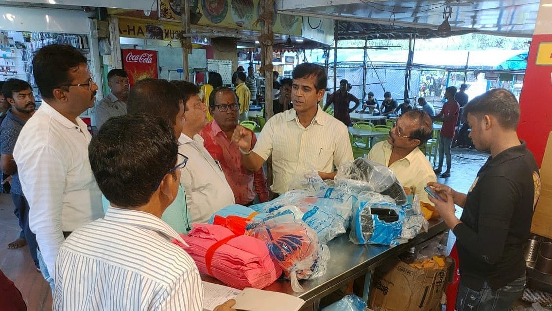 The NMMC is taking strict action against banned plastics use.