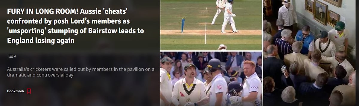 MCC suspended three of its members following the hostile scenes in the Lords Long Room. 