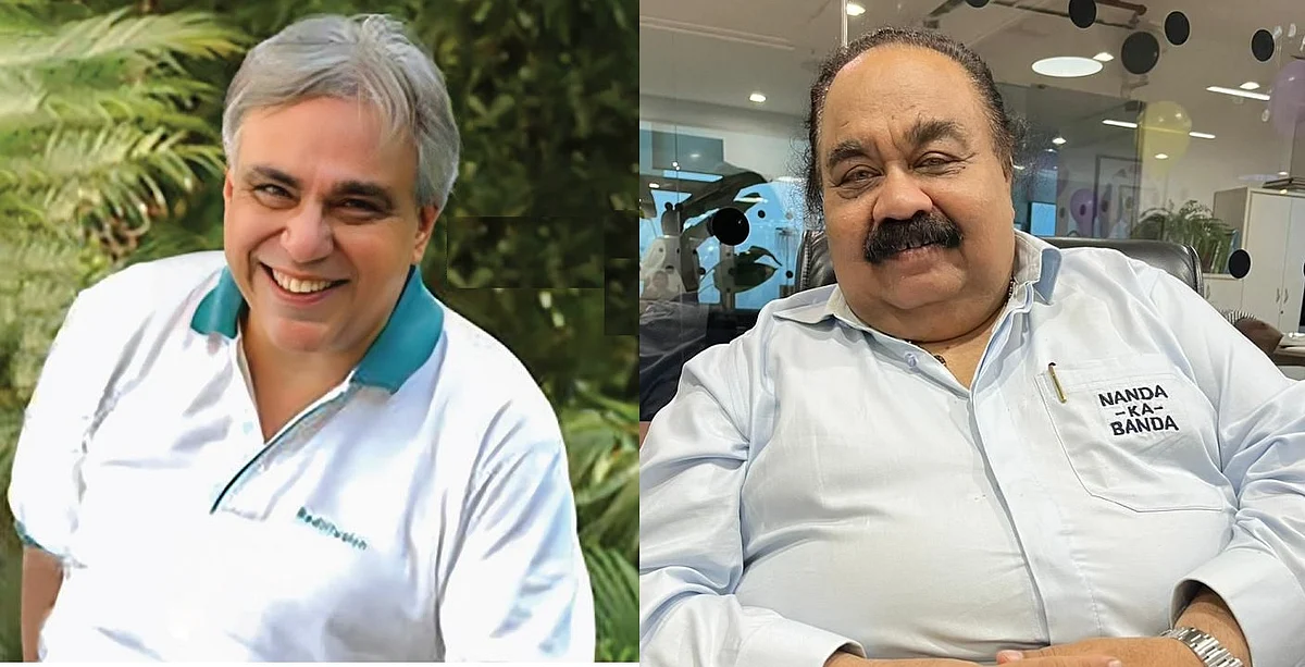 Dr. Sandeep Goyal (L), Diwan Arun Nanda (R) | 