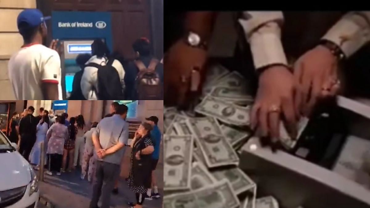 Bank Of Ireland Faces Massive Technical Glitch; Account Holders Queue Up At ATM For 'Free Money' (WATCH)