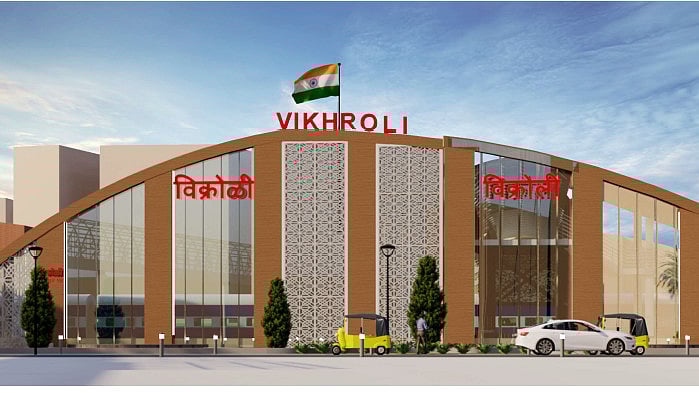 Proposed redevelopment photo of Vikhroli railway station