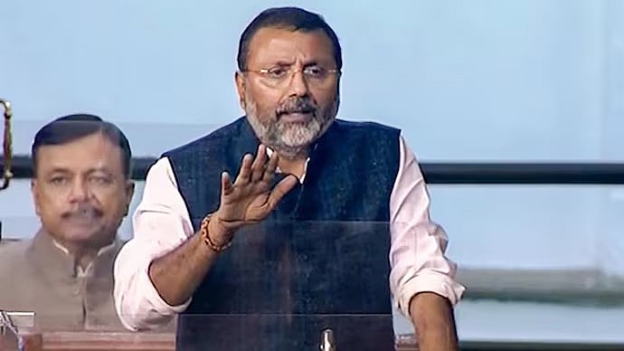 'Uncultured Party, Chinese Dalals...': BJP MP Nishikant Dubey Slams Congress, Journalists For...