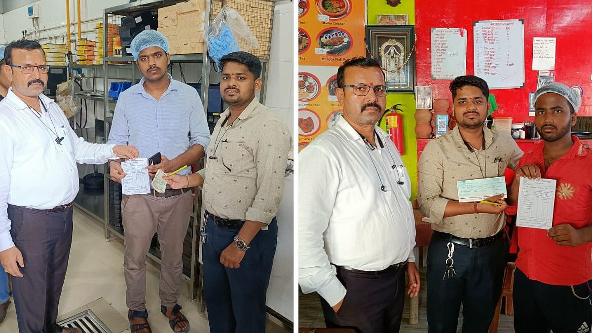 Navi Mumbai: Airoli Ward Officials Collect ₹30,000 Fine From Shops For Using Banned Plastic