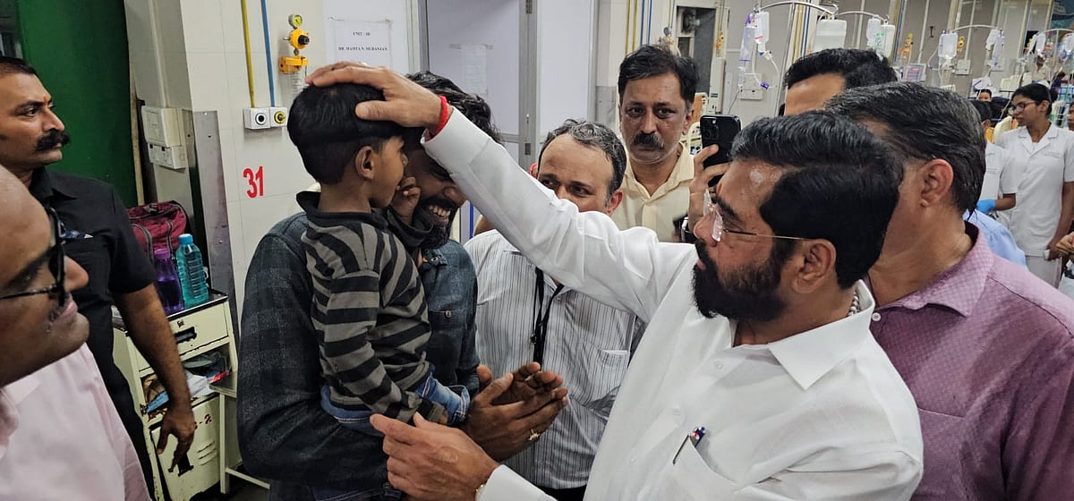 Maharashtra CM Eknath Shinde Visits KEM Hospital, Promises Enhanced Healthcare and Swift Solutions