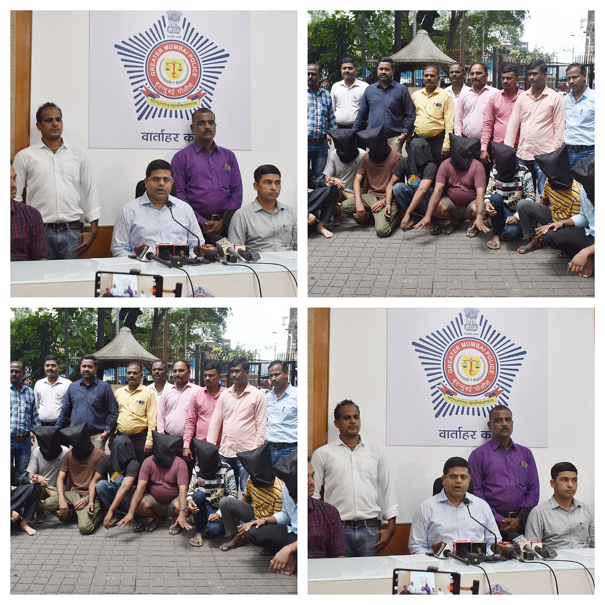 Crime Branch Unit 9 Arrests 7 in Drug Case