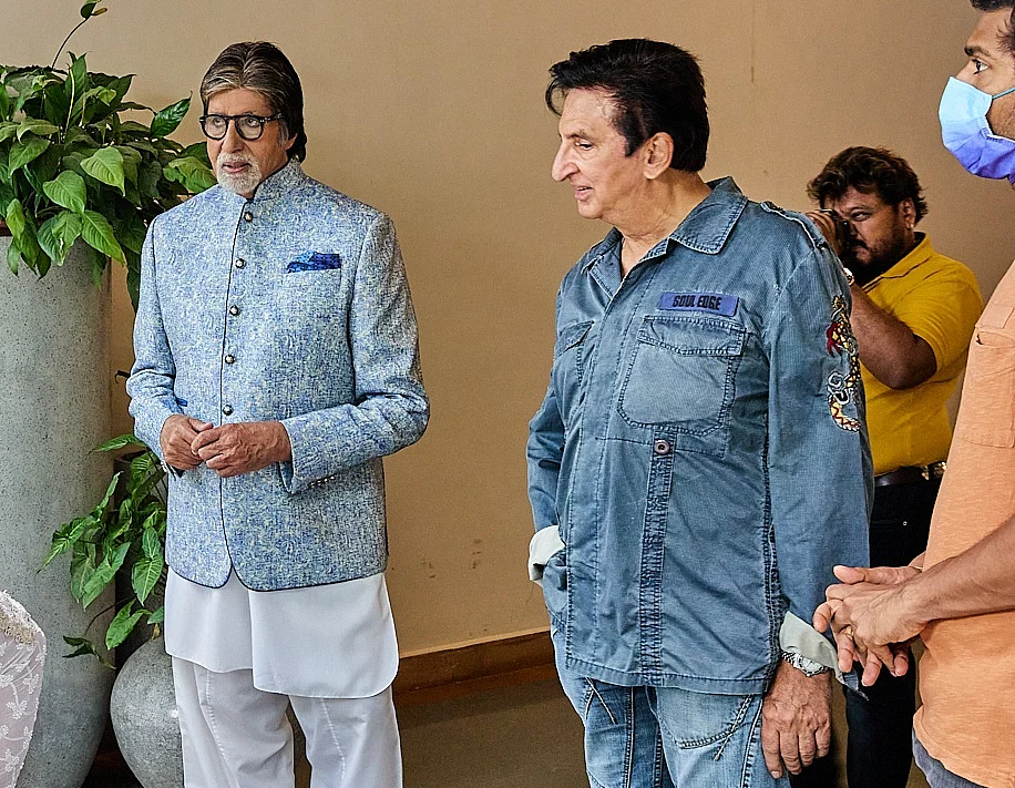 With Amitabh Bachchan