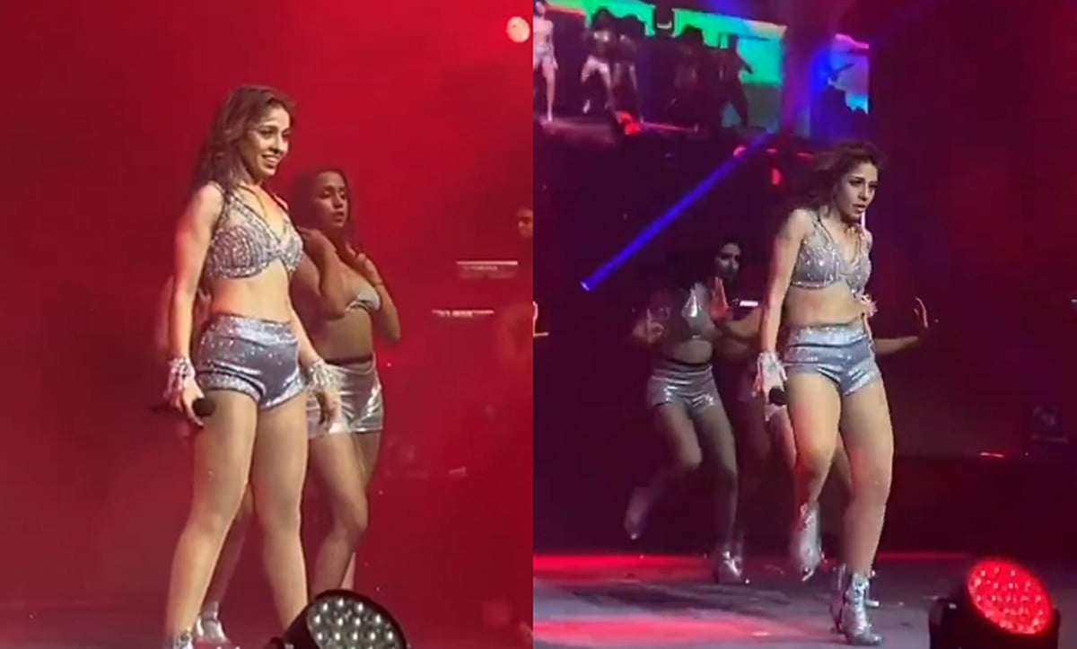 WATCH: Sunidhi Chauhan Trolled For Racy Silver Outfit At Concert: 'Didn’t Suit Her,' Say Netizens 