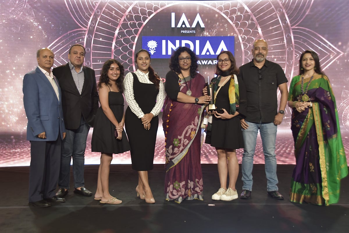 Kenvue was announced the winners of VOICE OF CHANGE category for their work ‘Stayfree | This Daughter’s Day Tell Your Sons It’s Just A Period’. Team from Kenvue & DDB Mudra with the presenters 