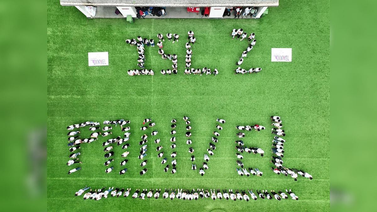 Navi Mumbai: Students Of Pillai College Create 'Symbolic Human Chain' For PMC’s Indian Cleanliness League 2.0 | Amit Srivastava FPJ