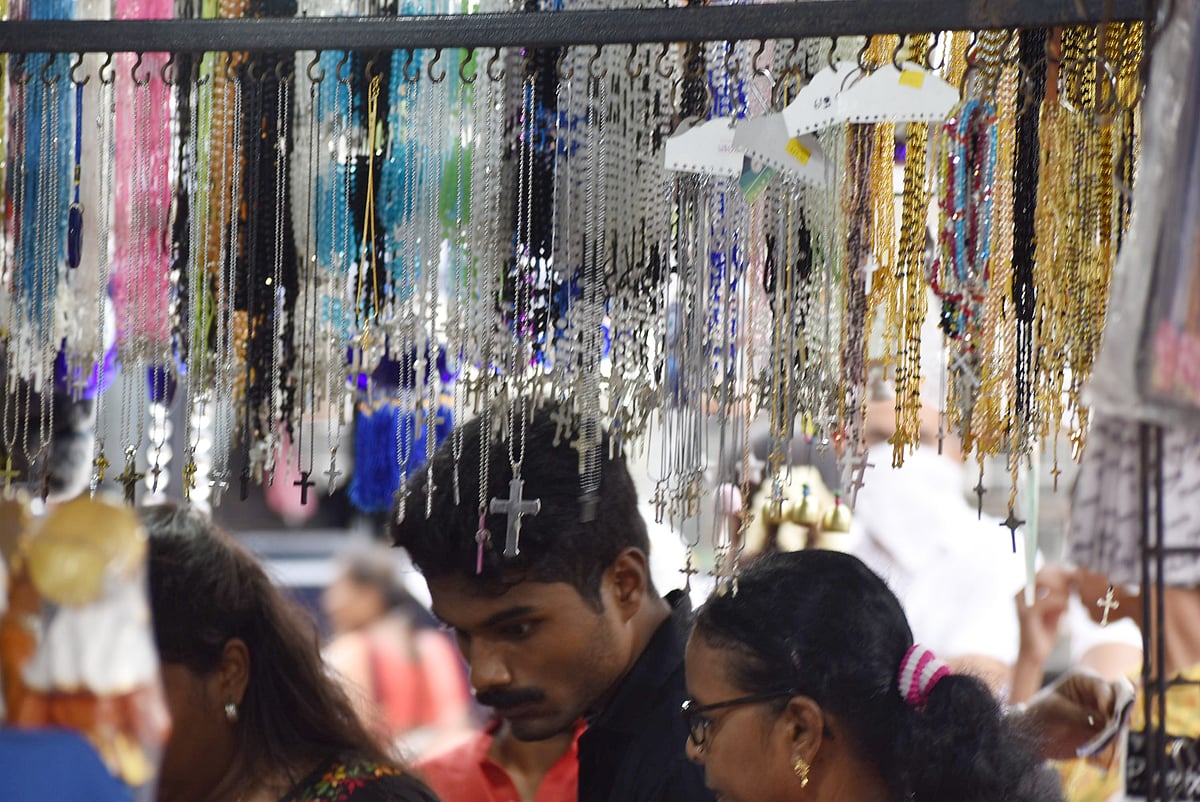 The feast at Mount Mary is held from Sunday after Mother Mary's birthday on September 8 and will end next Sunday on September 17.