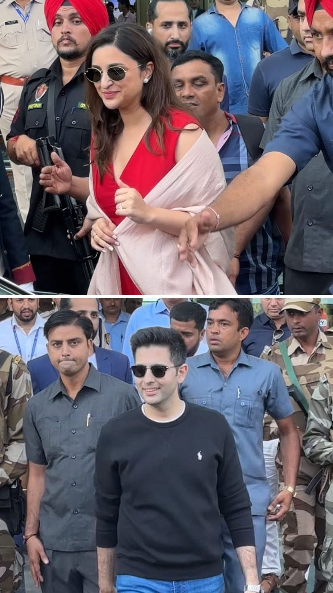 PHOTOS: Parineeti & Raghav Arrive In Udaipur Ahead Of Wedding