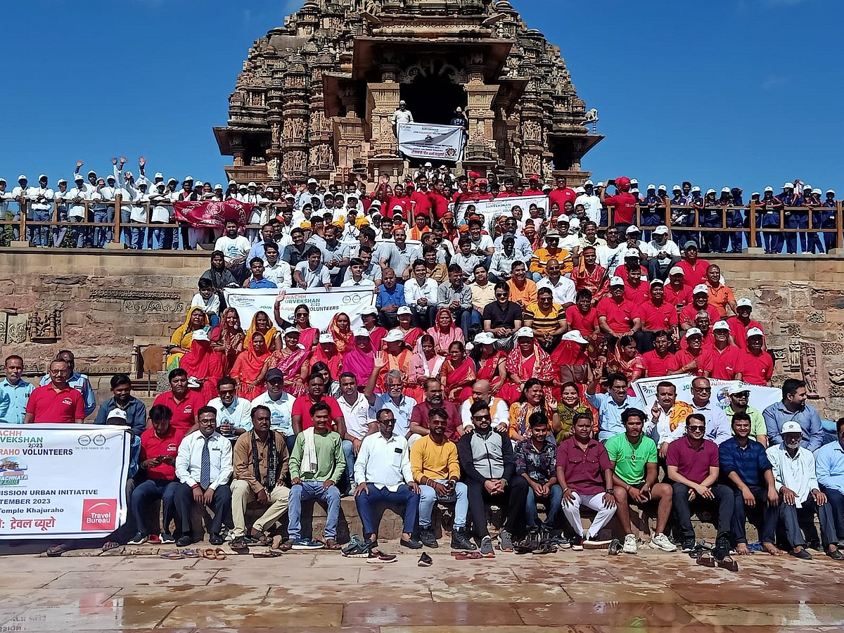 MP: Khajuraho Municipality Takes Out Awareness Rally | FP Photo