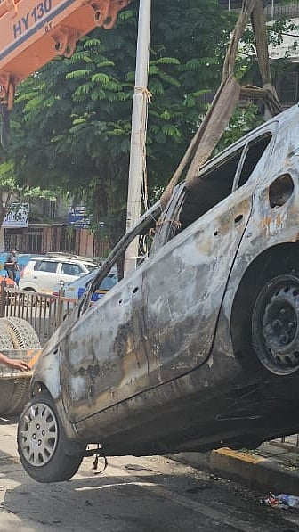 Car accident near Sion Hospital