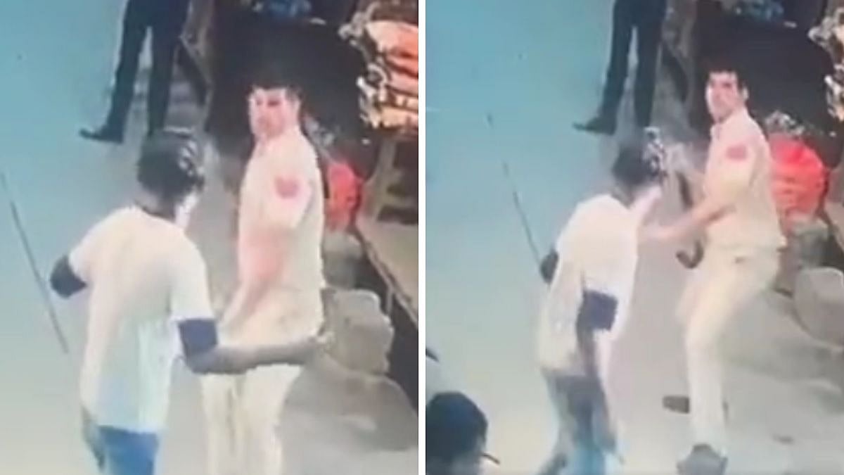 Delhi Crime: Man Arrested For Mobile Theft, Attacking Cop With Blade In Gandhi Nagar; CCTV Footage Shows Thrilling Fight Scenes