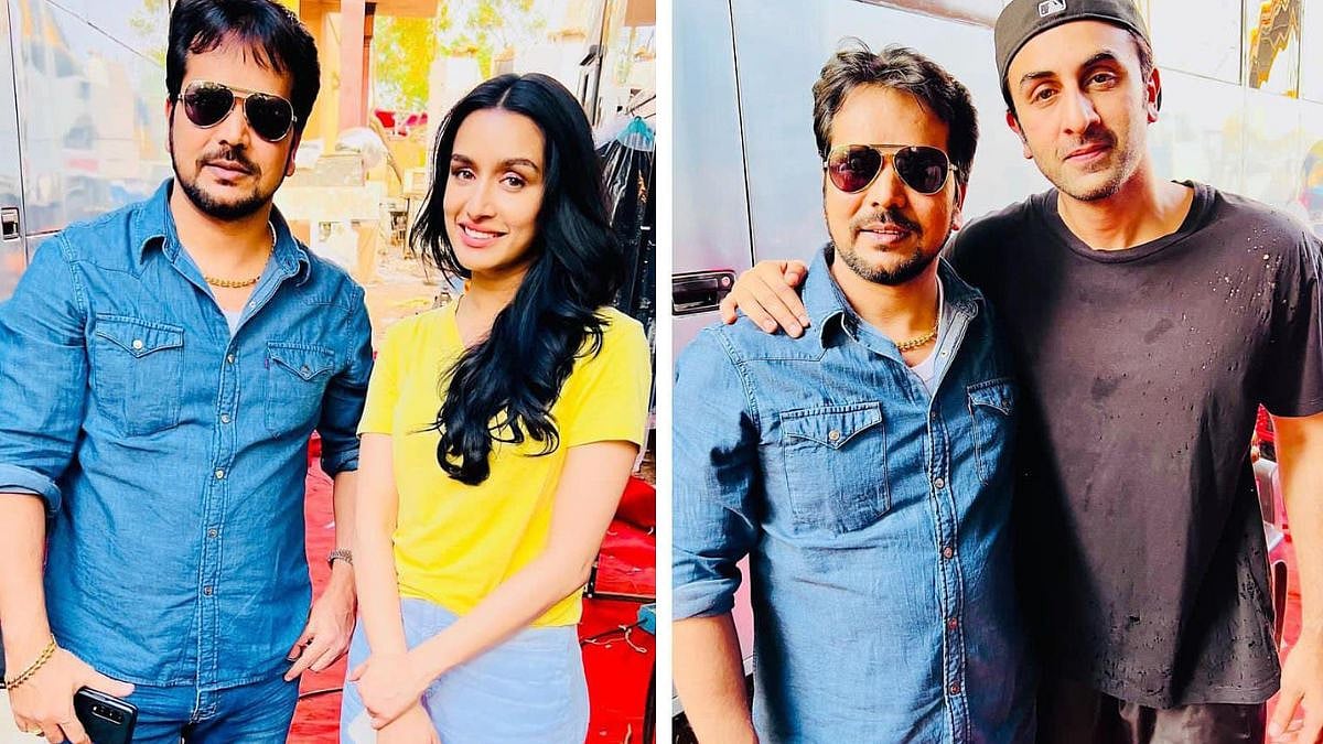 Vaseem Qureshi with Shraddha Kapoor & Ranbir Kapoor