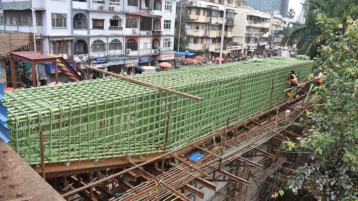 ROB work at Dadar Tilak bridge