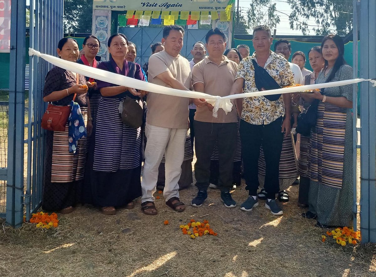 Madhya Pradesh Tibetan Refugees’ Woollen Market Opened