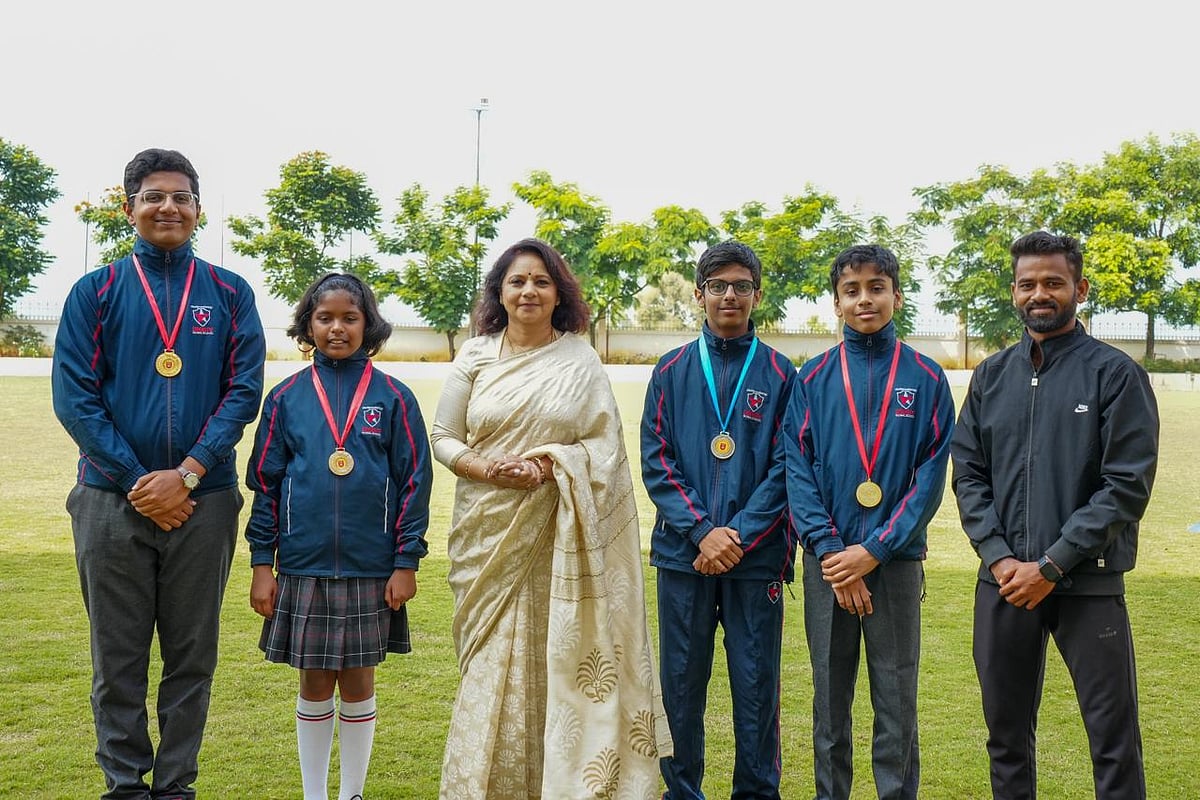 Pune: Young Archers From Dhruva Global School Excel At SGFI District Level Competition In Saswad