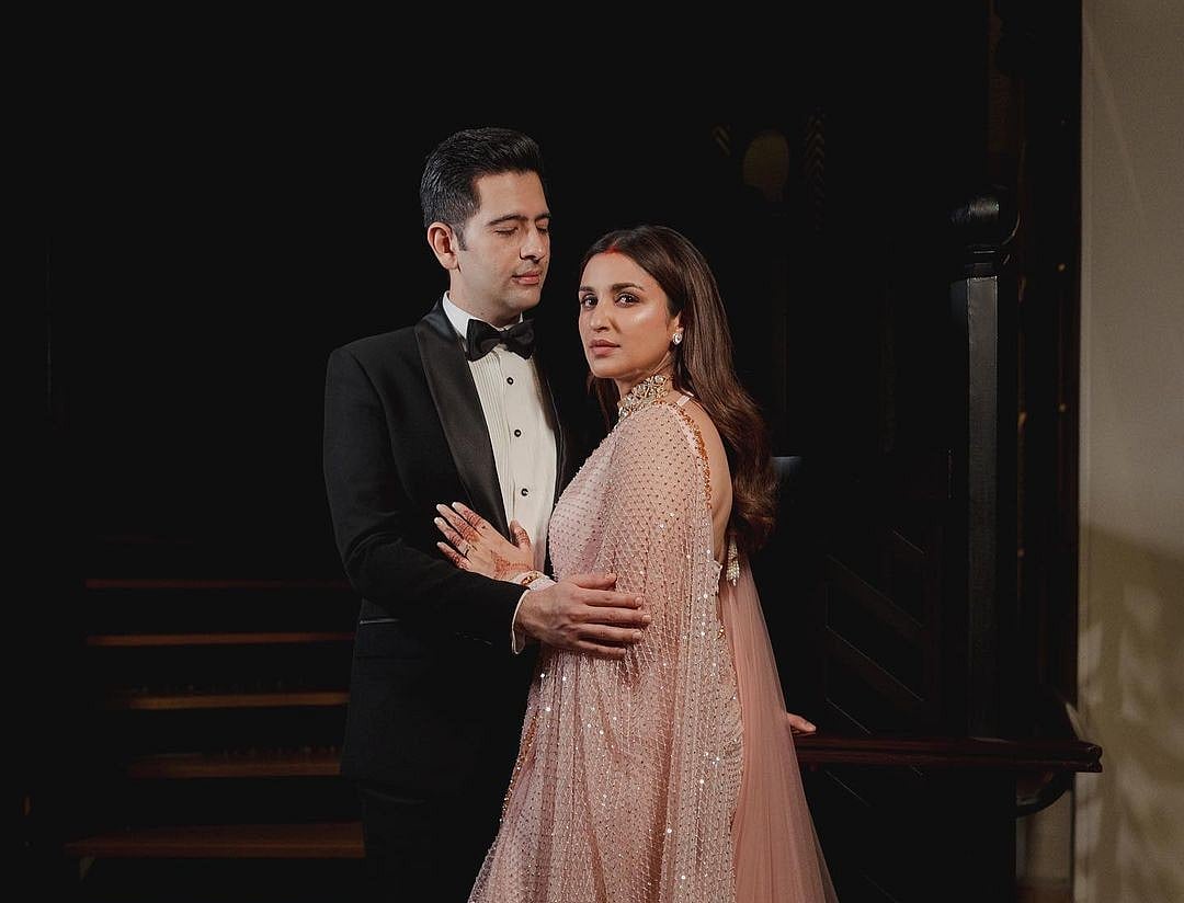 Decoding Parineeti Chopra-Raghav Chadha's Classy Wedding Reception Look
