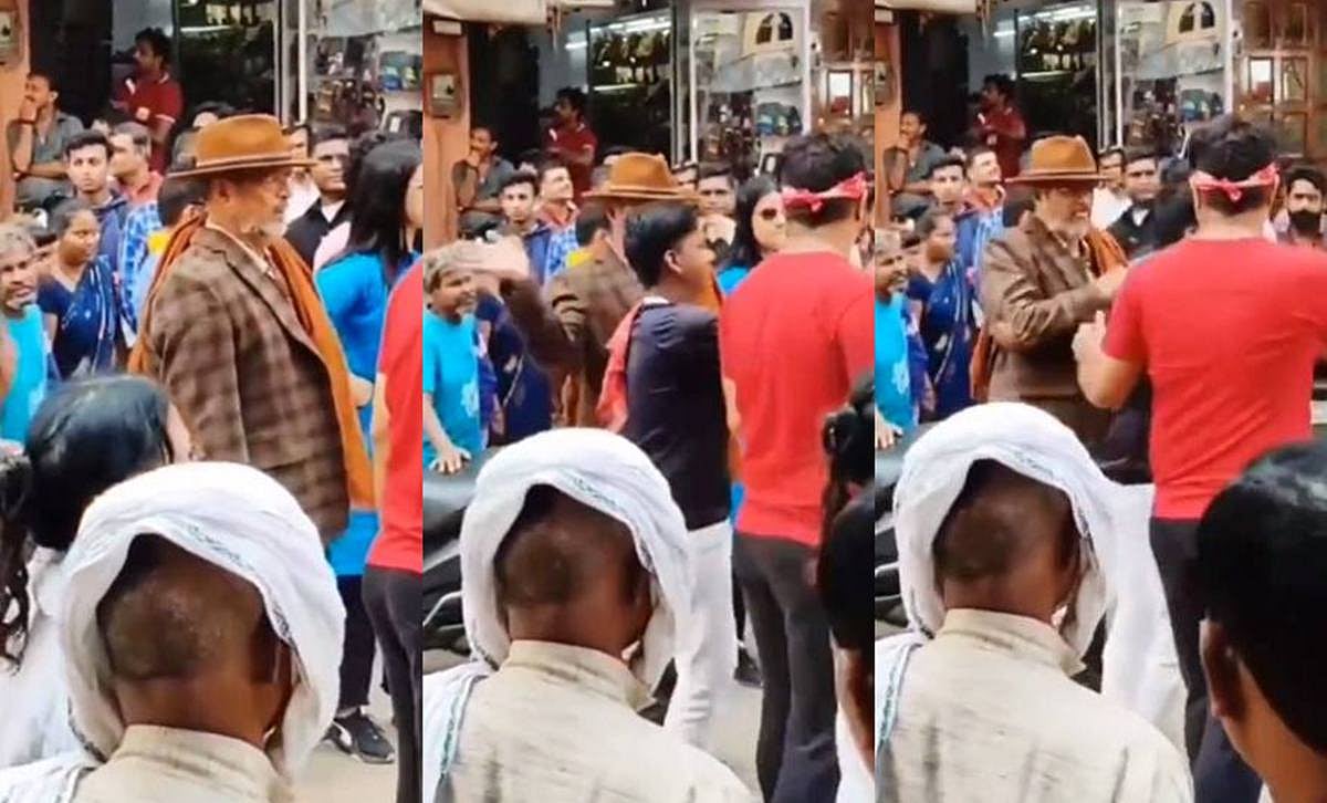 Video: Angry Nana Patekar Slaps Fan Who Came For A Selfie While Shooting In Varanasi |