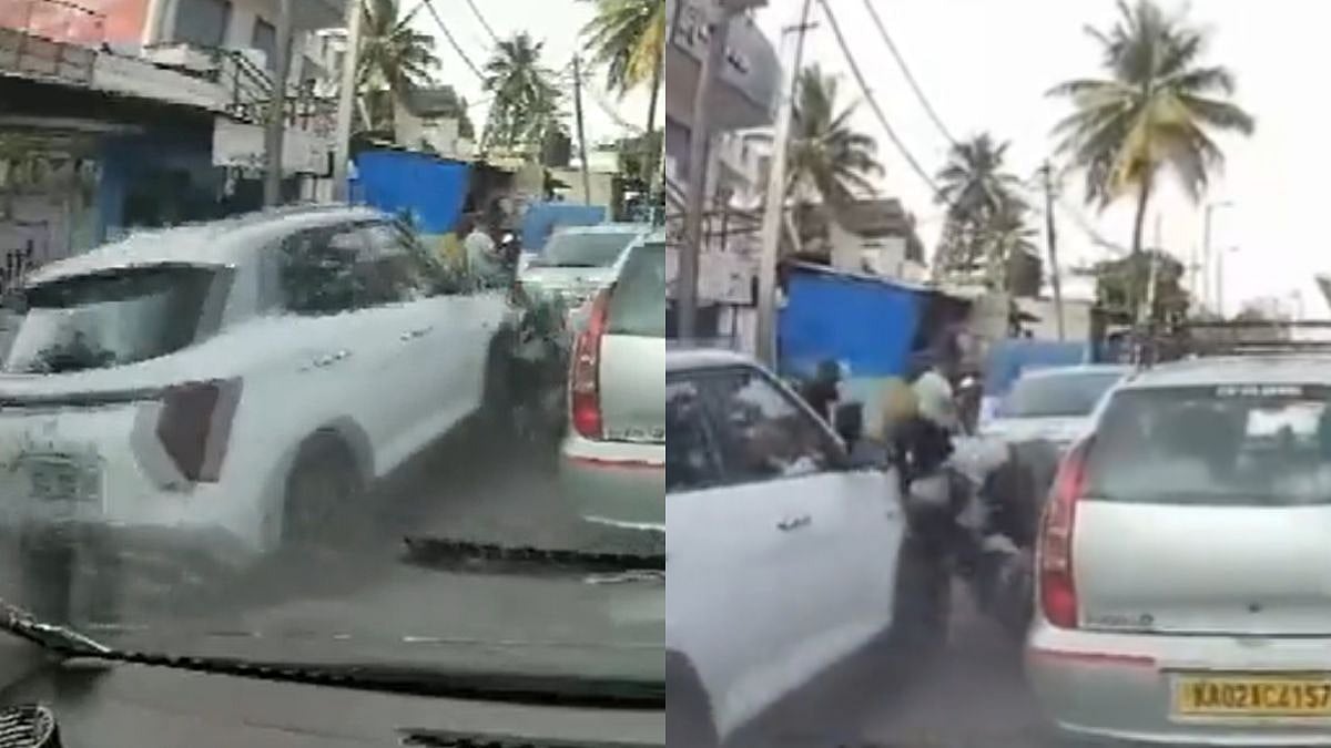 The police have registered a case against the car driver at the Hulimavu Traffic Police Station | ANI