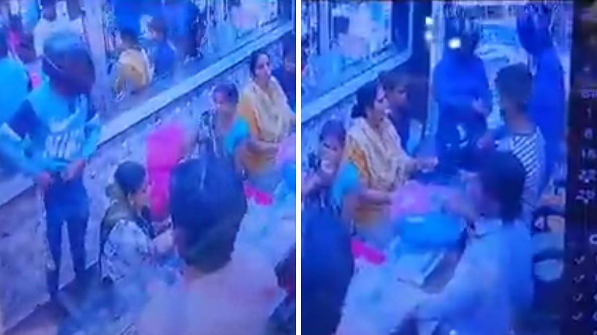 Delhi Crime: CCTV Footage Captures Armed Robbery Attempt In Karawal Nagar's Jewellery Shop; 1 Held & 2 Others Escape