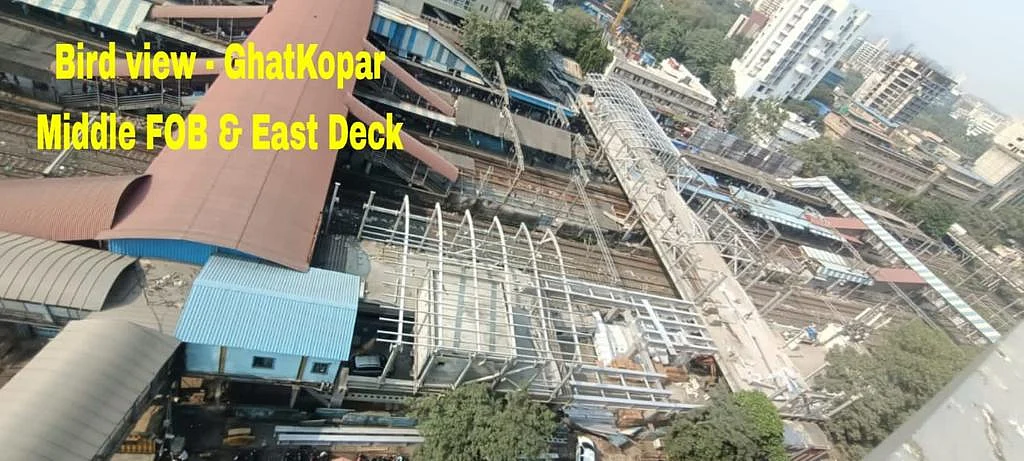 As Part Of ₹130 Cr Plan, Ghatkopar Station To Get FOB, Elevated Deck