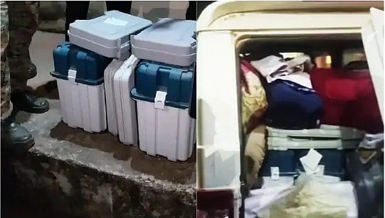 MP Election 2023: EVMs, VVPAT Recovered From Sector Magistrate's Car In Shivpuri, Congress Workers Create Ruckus (WATCH)