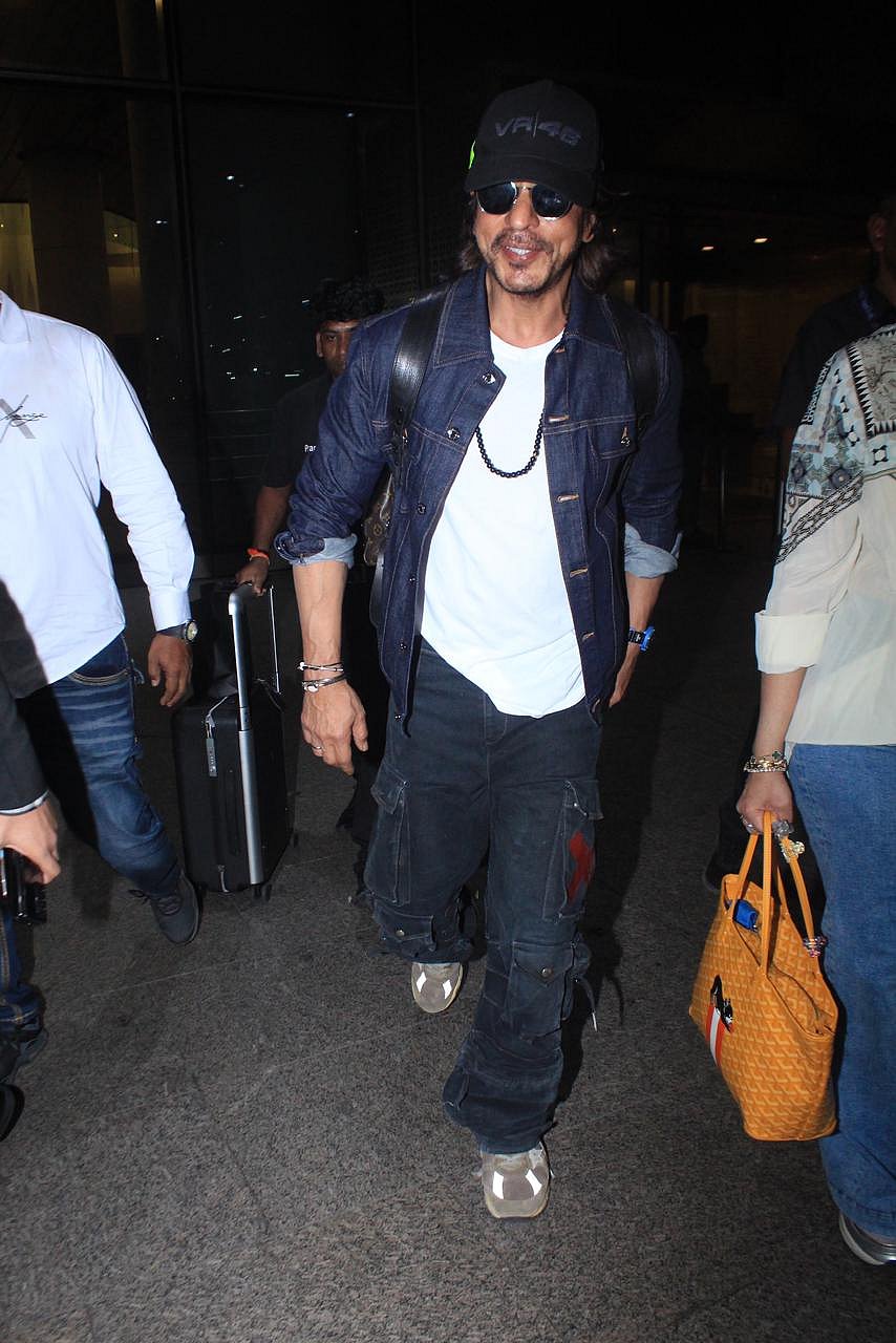 Shah Rukh Khan Flaunts ₹4.74 Crore Watch At Mumbai Airport