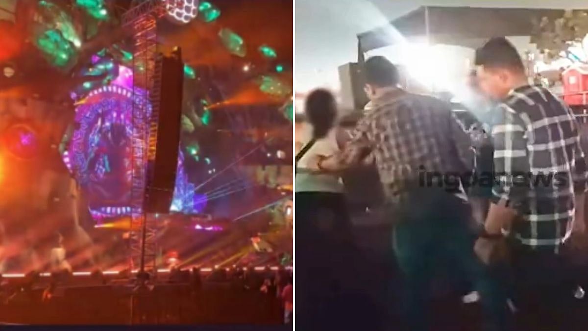 Goa Sunburn: From Lord Shiva's Pic To 2 Girls Carried In Ambulance, Festival Generates Controversy; Video Surfaces