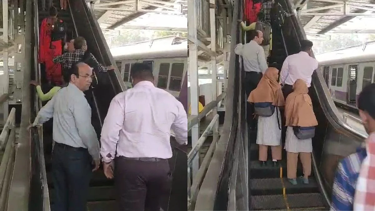 Mumbai: Central Railway Inaugurates New Escalator At Sewri Station, Plans Further Upgrades | Kamal Mishra
