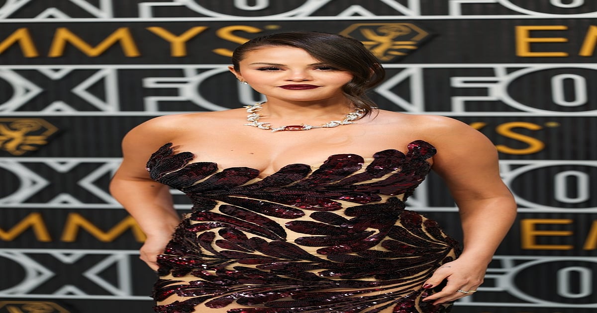 75th Emmy Awards: Selena Gomez Slays In A Strapless Sheer Gown On The