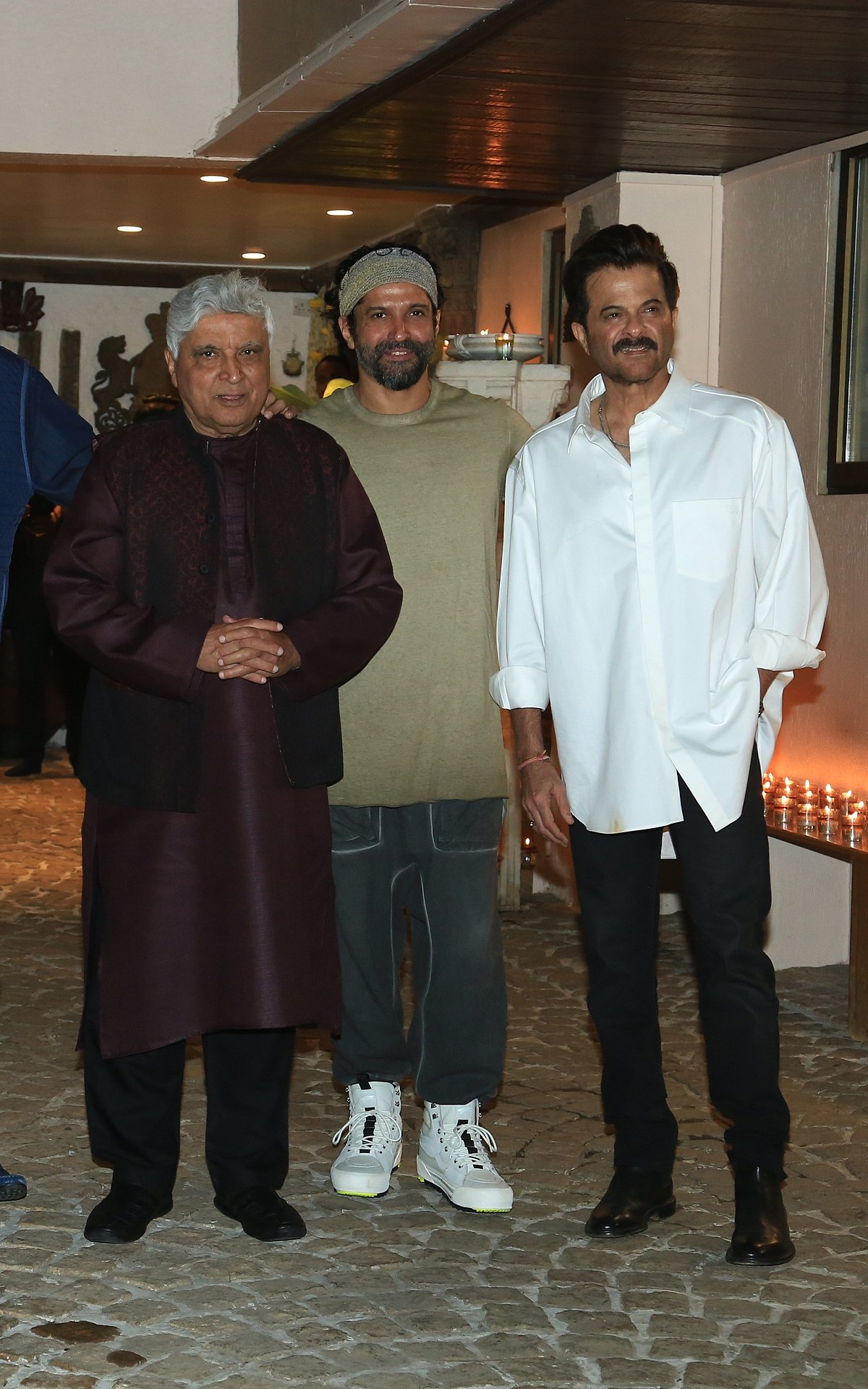 Anil Kapoor Hosts Birthday Bash For Javed Akhtar At His Mumbai Residence, See Pics 