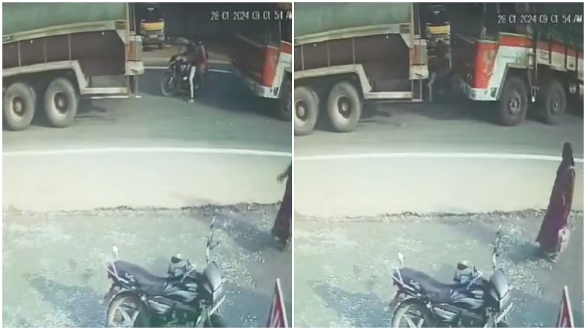 VIDEO: Couple Crushed To Death Between Two Trucks On Highway In Tamil Nadu's Salem