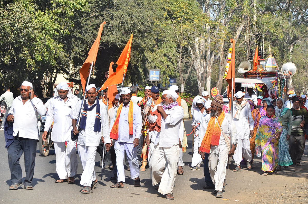 Spiritual Fervour In Nashik: Thousands Converge For Nivrittinath Maharaj Yatra