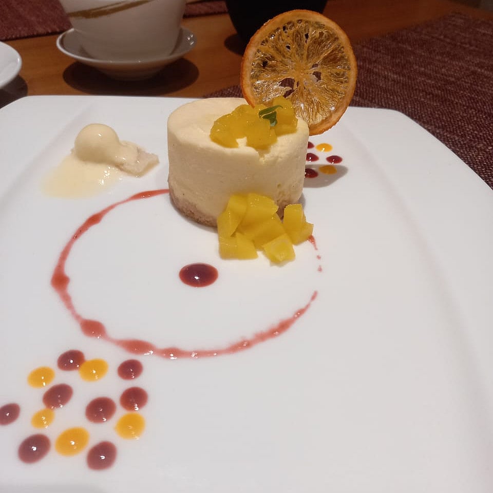 Yuzu Mascarpone Cheesecake with 