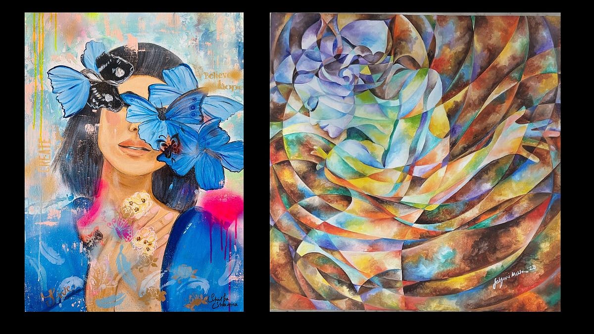 Works of Shilpa Sharma & Falguni Mehta, respectively.
