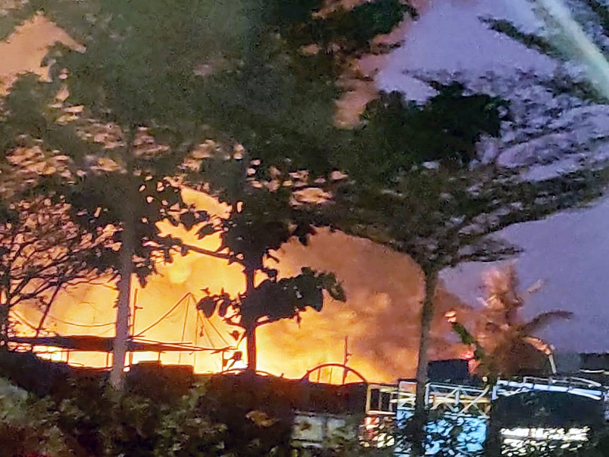 Maharashtra: Major Fire Breaks Out At Densely Populated Slum Cluster In Bhayandar