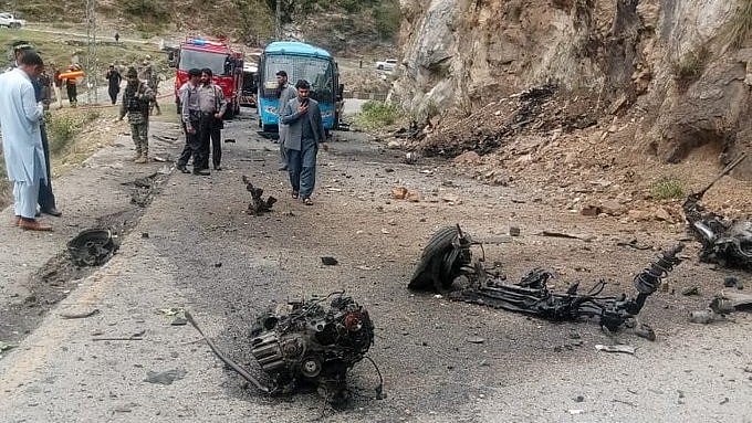 Pakistan: 5 Chinese Nationals Killed In Suicide Bomb Attack In Khyber Pakhtunkhwa; Shocking Visuals Surface 