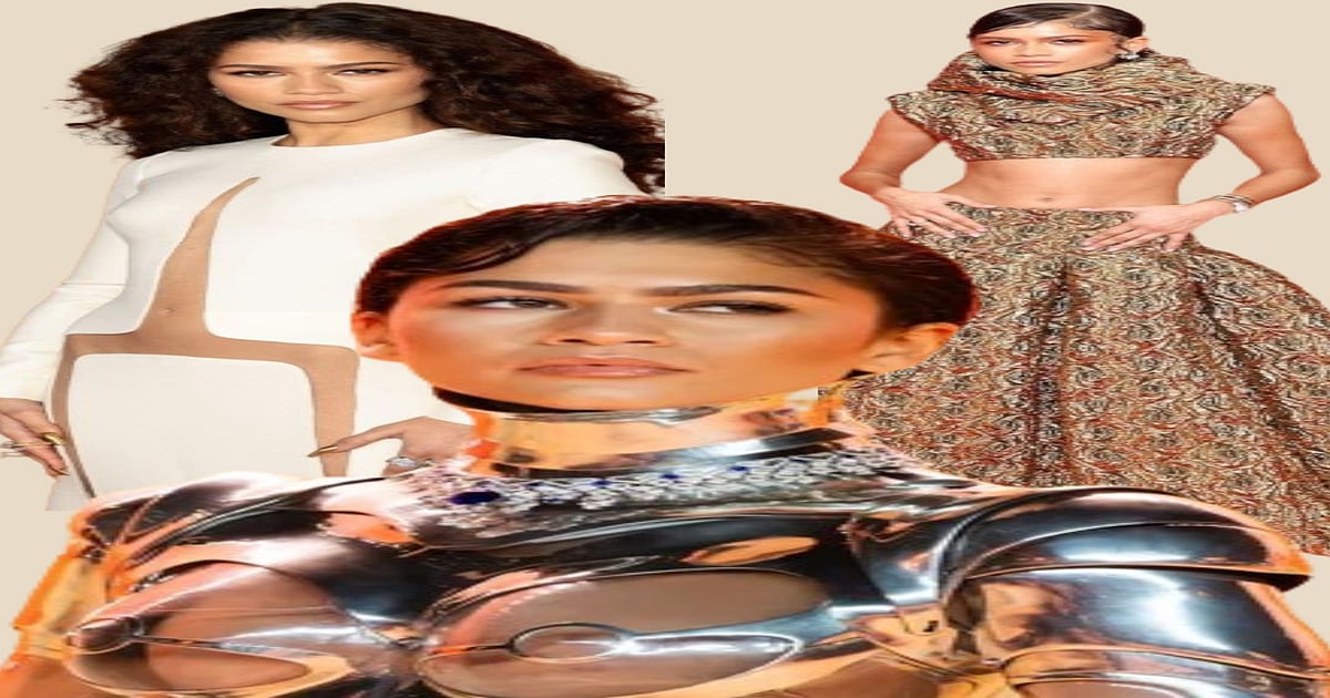 Zendaya's Dune 2 Promotional Tour Looks: From Metallic Robot Suit To